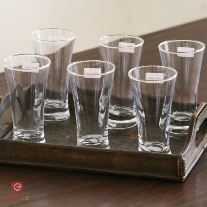 ⁦طقم 6 كاسات Deli⁩ - الصورة ⁦2⁩