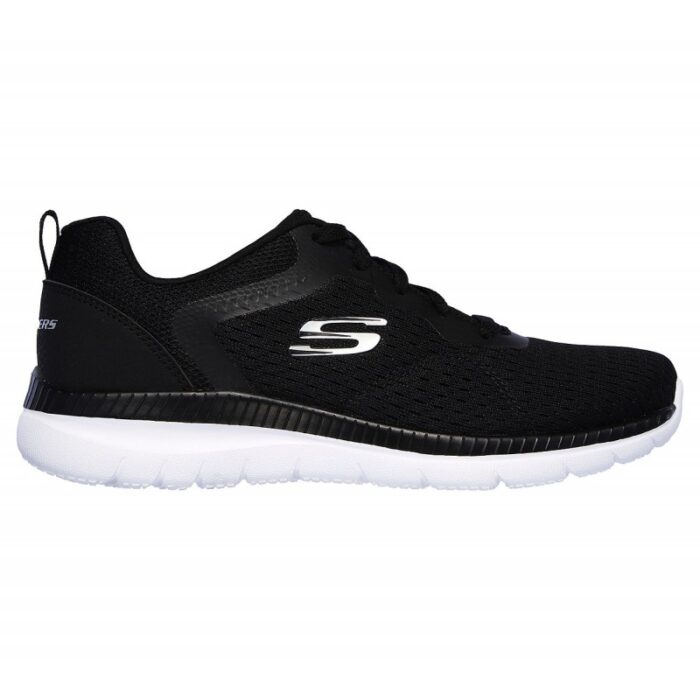 ⁦حذاء سكيتشرز باونتيفول - كويك باث للنساء لون أسود وأبيض - Skechers Women's Bountiful - Quick Path Shoes⁩ - الصورة ⁦6⁩