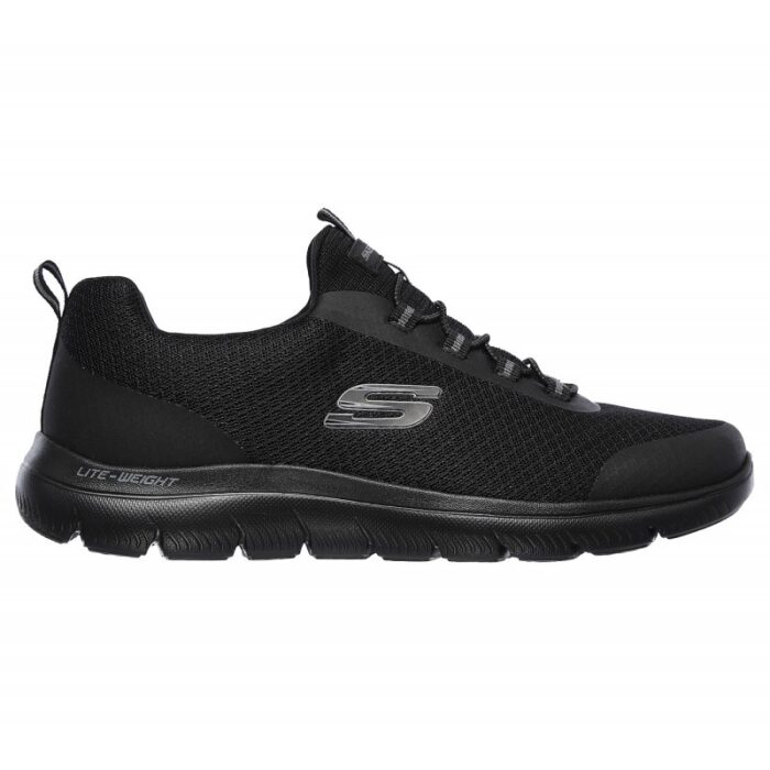 ⁦حذاء سكيتشرز سميتس- ريبينسكي للرجال لون أسود- Skechers Men's Summits-Repinski Shoes‏‏‏⁩ - الصورة ⁦6⁩