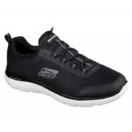 حذاء سكيتشرز سميتس- ريبينسكي للرجال لون أسود ونعل ابيض- Skechers Men's Summits-Repinski Shoes‏‏‏