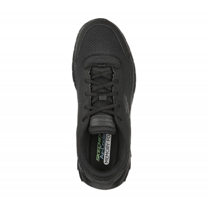 ⁦Skechers Men's Overhaul 2.0 - Enforcer Shoes - حذاء سكيتشرز أوفرهول 2.0 للرجال لون أسود⁩ - الصورة ⁦2⁩