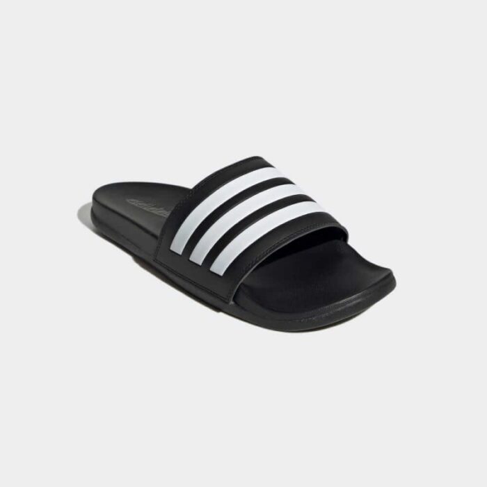 ⁦adidas Adilette Comfort Slides - Black⁩ - الصورة ⁦7⁩