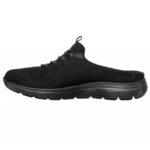 ⁦Skechers Women's Summits - Swift Step Shoes - حذاء سكيتشرز سميتس - سويفت ستيب للنساء لون اسود⁩ - الصورة ⁦2⁩