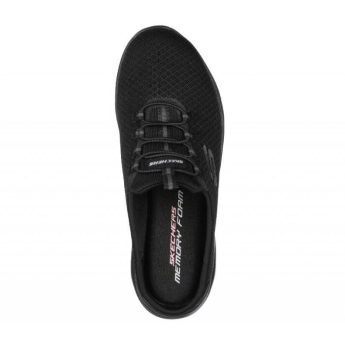 ⁦Skechers Women's Summits - Swift Step Shoes - حذاء سكيتشرز سميتس - سويفت ستيب للنساء لون اسود⁩ - الصورة ⁦4⁩