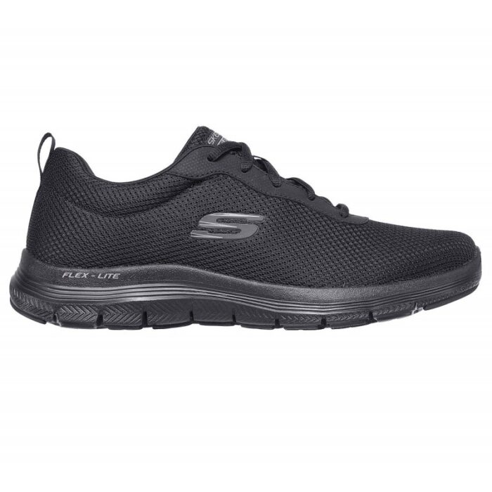 ⁦Skechers Men's Flex Advantage 4.0 - Providence Shoes - حذاء سكيتشرز فليكس ادفانتج 4.0 للرجال لون أسود⁩ - الصورة ⁦5⁩