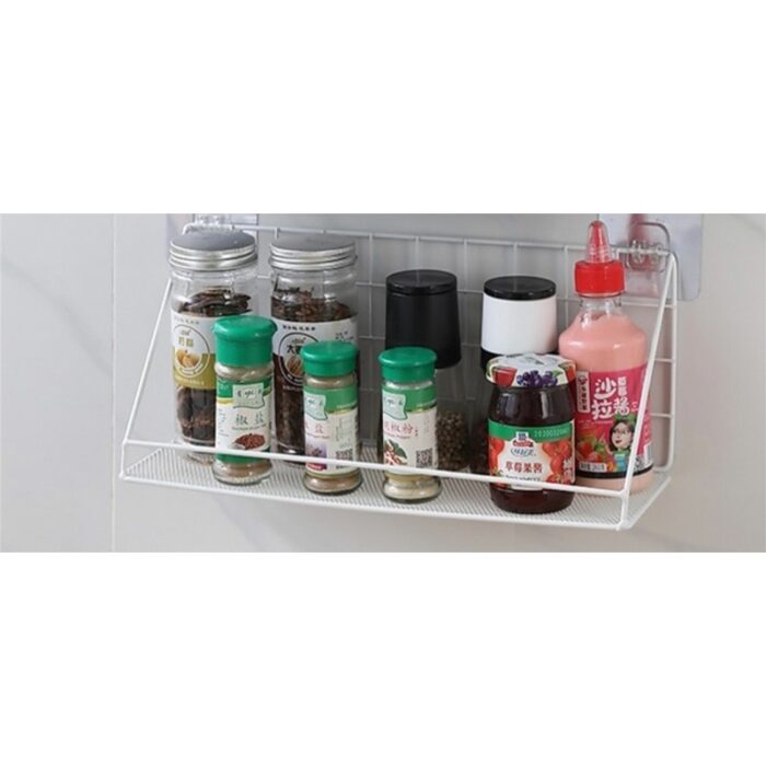 ⁦رف بهارات/ديكور لون أبيض⁩ - الصورة ⁦4⁩