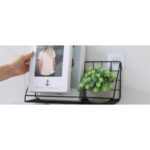 ⁦رف ديكور تعليق أسود⁩ - الصورة ⁦3⁩