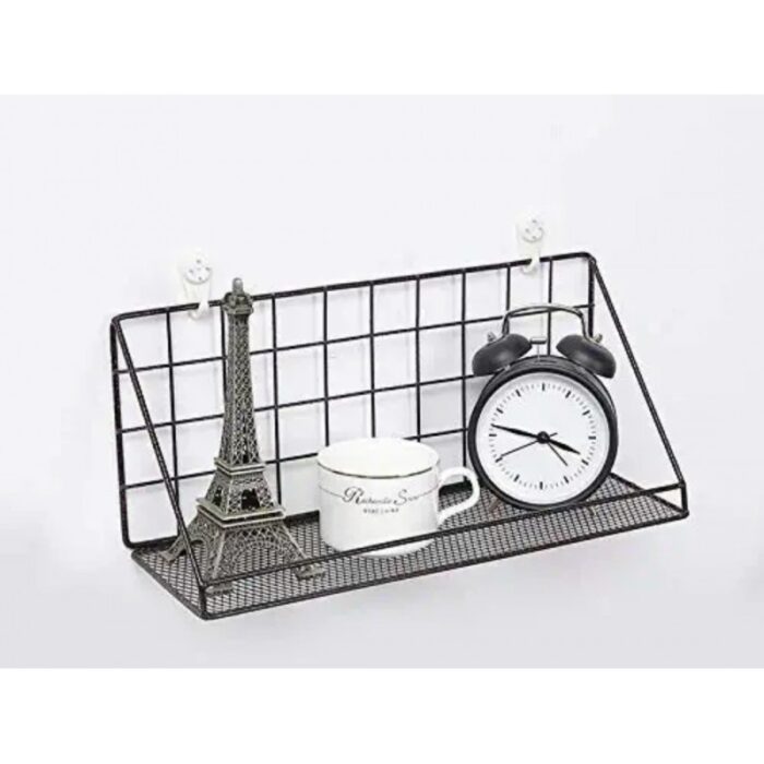 ⁦رف ديكور تعليق أسود⁩ - الصورة ⁦5⁩