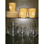 ⁦رف معدن أسود لاستغلال المساحات⁩ - الصورة ⁦5⁩