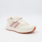 ⁦حذاء للأطفال والنساء لون أبيض وزهري⁩ - الصورة ⁦4⁩