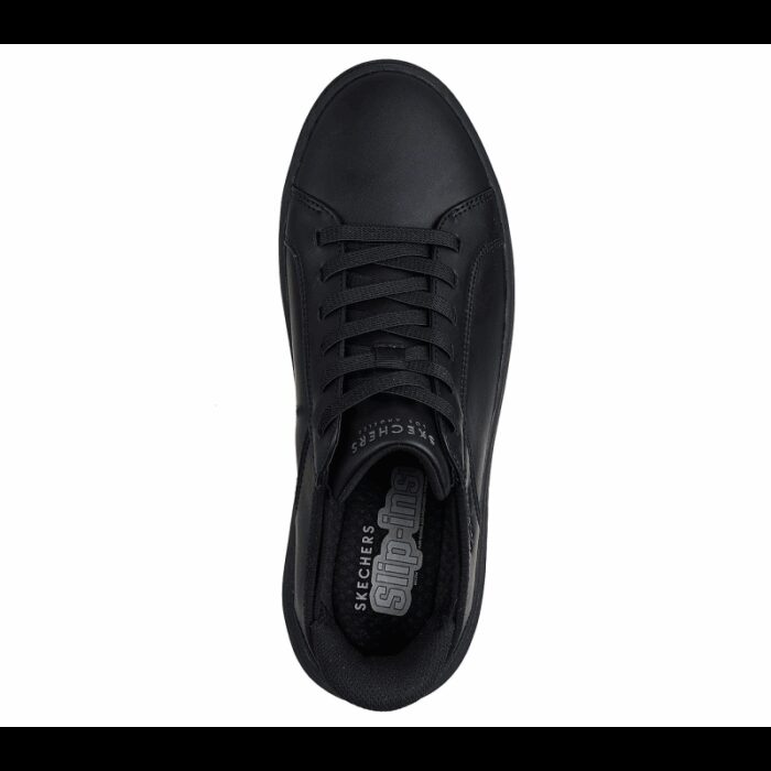 ⁦Skechers Men's Slip-ins: Court Break - Double Vented Shoes - حذاء سكيتشرز سليب انس: كورت بريك دبل للرجال لون أسود⁩ - الصورة ⁦3⁩