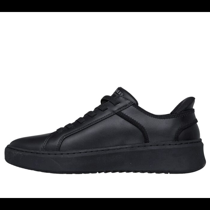 ⁦Skechers Men's Slip-ins: Court Break - Double Vented Shoes - حذاء سكيتشرز سليب انس: كورت بريك دبل للرجال لون أسود⁩ - الصورة ⁦5⁩