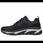 ⁦Skechers Men's Relaxed Fit: Arch Fit Road Walker - Recon Shoes - حذاء سكيتشرز ارتش فيت رود ووكر- ريكون للرجال لون أسود⁩ - الصورة ⁦5⁩
