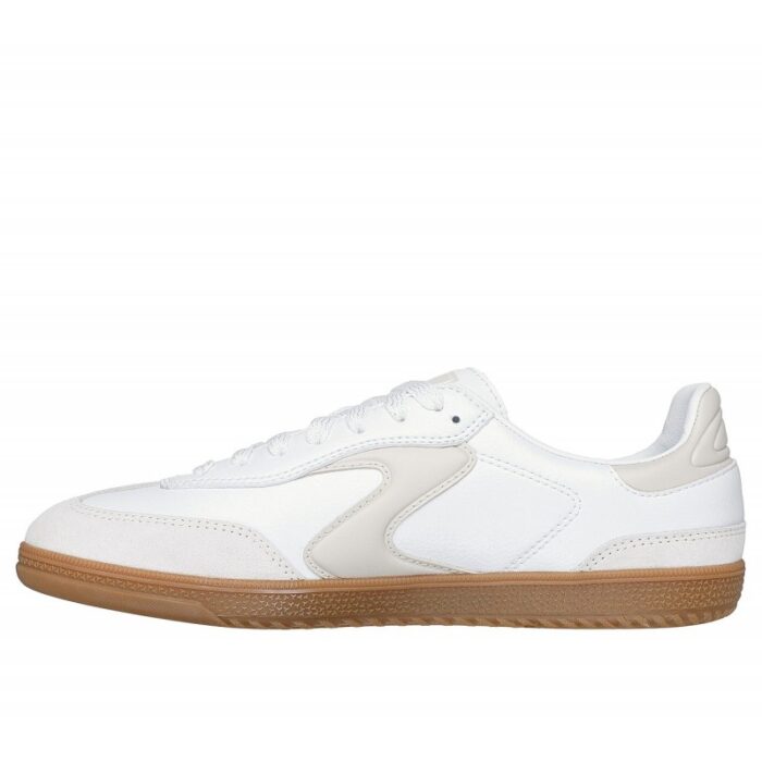 ⁦Skechers Women's Hotshot - Kickoff Shoes - حذاء سكيتشرز هوت شوت كي اوف للنساء لون أبيض⁩ - الصورة ⁦4⁩