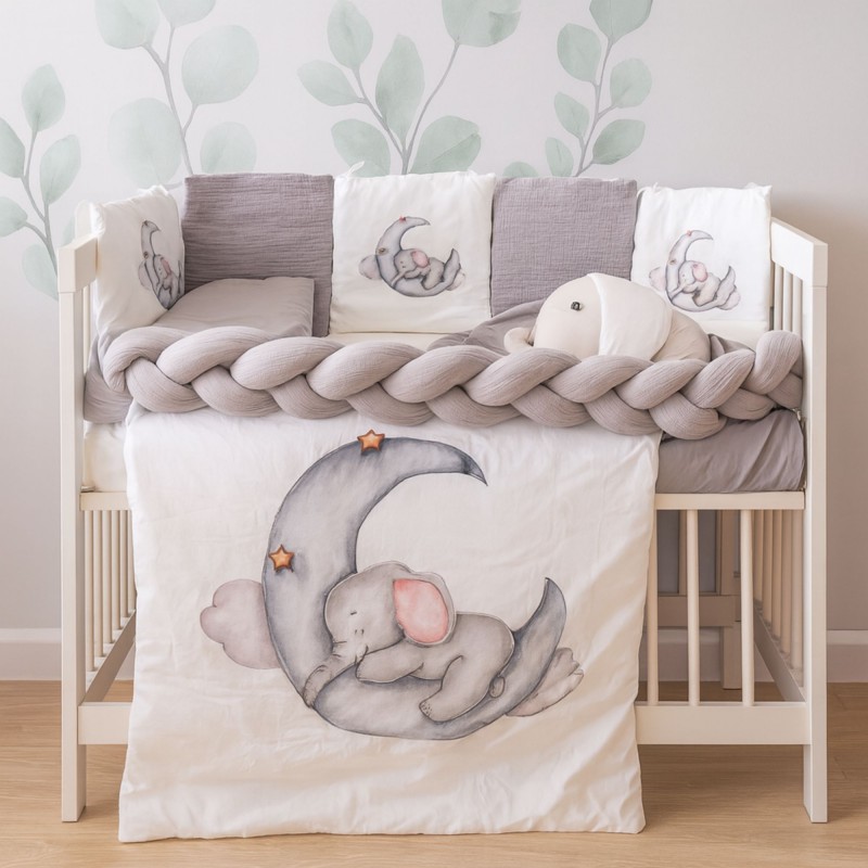 ⁦مفرش جدلة مع جوانب سكني⁩ - الصورة ⁦1⁩