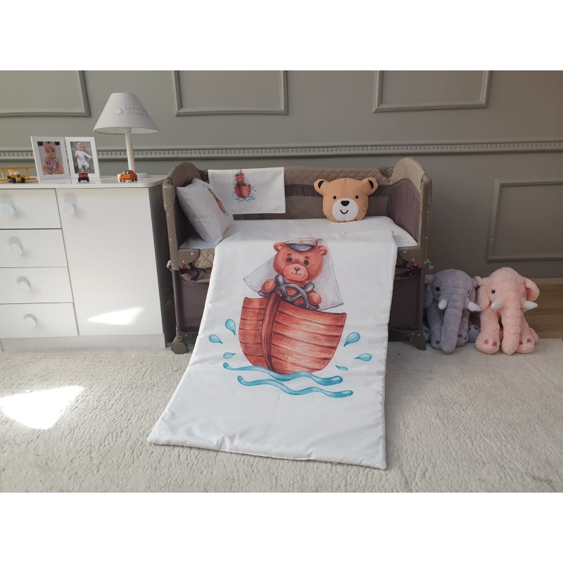 ⁦مفرش 70/110 حيوانات دبدوب⁩ - الصورة ⁦1⁩