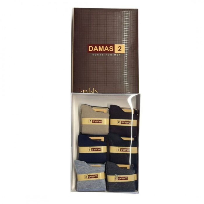 ⁦طقم جوارب (12 أزواج) من داماس للرجال بألوان متعددة⁩ - الصورة ⁦2⁩