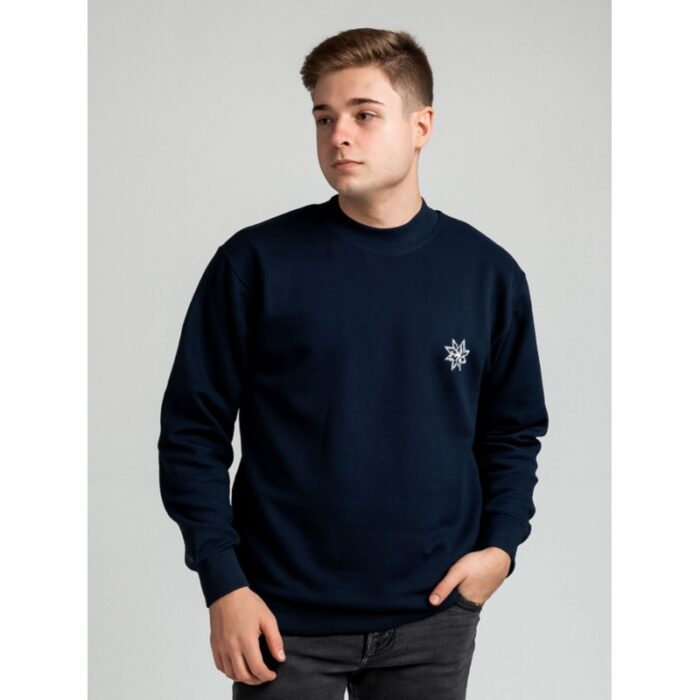 103391400_68e2e52febb04 بلوزة بأكمام طويلة للرجال لون كحلي - الصورة 1