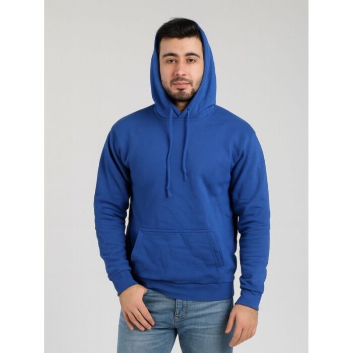 103391430_68e2e55f2b58d هودي بأكمام طويلة للرجال لون أزرق - الصورة 1