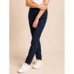 بنطلون جينز بناتي لون أزرق