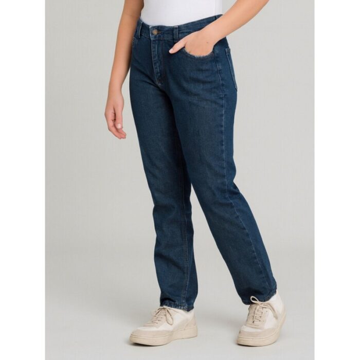 103391447_68e2e579b0a0f بنطلون جينز بناتي لون أزرق - الصورة 1