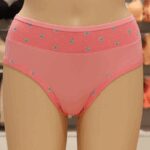 كالوت داخلي بتصميم بريف للنساء لون زهري