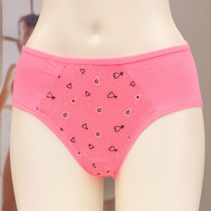 كالوت داخلي بتصميم بريف للنساء لون مشمشي