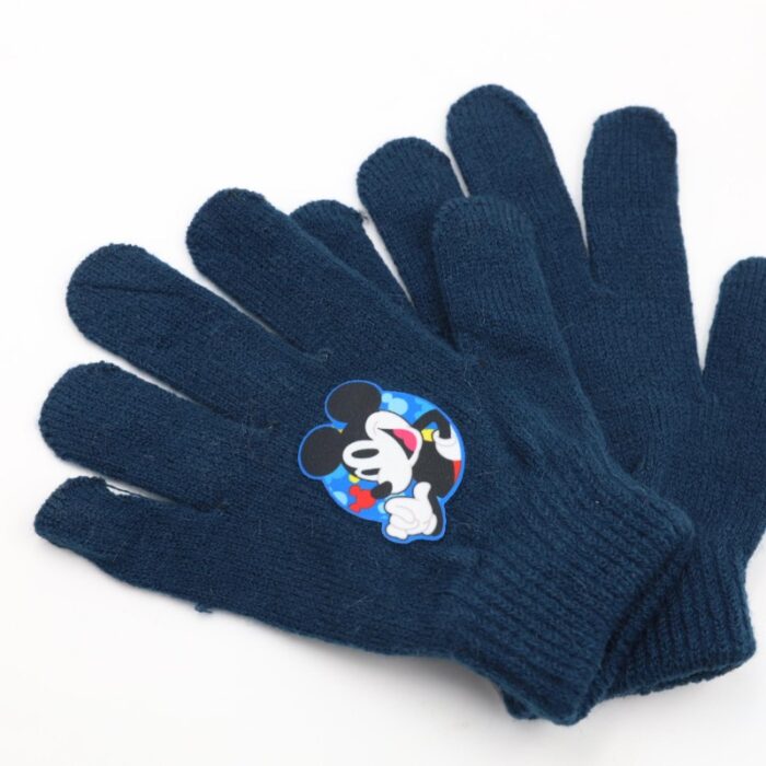 ⁦كفوف يد شتوي لون كحلي MICKEY MOUSE ولادي⁩ - الصورة ⁦2⁩