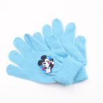 كفوف يد شتوي لون ازرق فاتح MICKEY MOUSE ولادي
