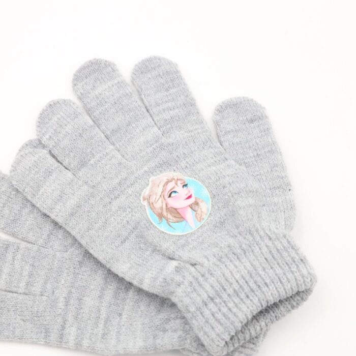 ⁦كفوف يد شتوي لون frozen سكني⁩ - الصورة ⁦2⁩