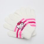 كفوف يد شتوي HELLO KITTY ابيض