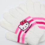 ⁦كفوف يد شتوي HELLO KITTY ابيض⁩ - الصورة ⁦2⁩
