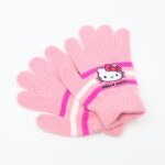 كفوف يد شتوي HELLO KITTY زهري