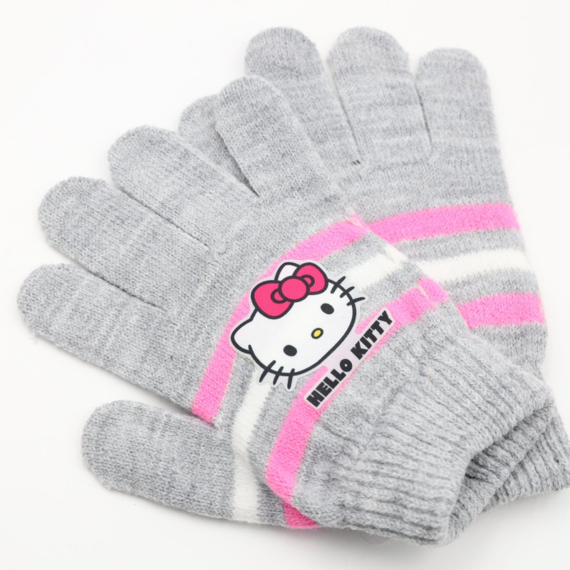 ⁦كفوف يد شتوي HELLO KITTY سكني⁩ - الصورة ⁦1⁩