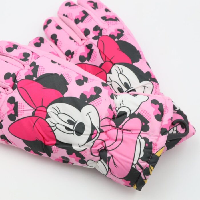 ⁦كفوف شتوية مطرية MINNIE MOUSE⁩ - الصورة ⁦2⁩