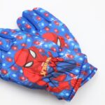 ⁦كفوف شتوية مطرية SPIDER MAN ازرق⁩ - الصورة ⁦2⁩