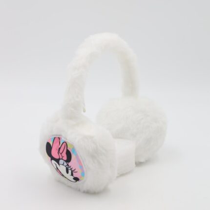غطاء اذن شتوي فرو MINNIE MOUSE لون ابيض