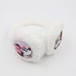 ⁦غطاء اذن شتوي فرو MINNIE MOUSE لون ابيض⁩ - الصورة ⁦5⁩