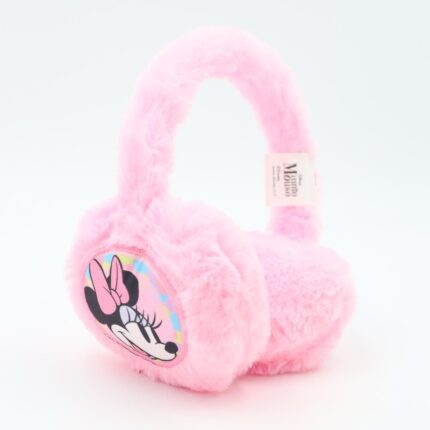 غطاء اذن شتوي فرو MINNIE MOUSE لون زهري
