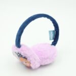 ⁦غطاء اذن شتوي فرو FROZEN لون بنفسجي وكحلي⁩ - الصورة ⁦3⁩