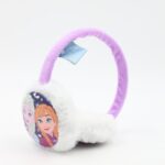 غطاء اذن شتوي فرو FROZEN لون ابيض وبنفسجي