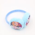 ⁦غطاء اذن شتوي فرو FROZEN لون ازرق فاتح وبنفسجي⁩ - الصورة ⁦4⁩