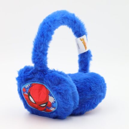 غطاء اذن شتوي فرو SPIDER MAN لون كحلي