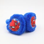 ⁦غطاء اذن شتوي فرو SPIDER MAN لون كحلي⁩ - الصورة ⁦4⁩