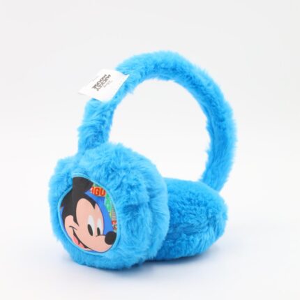 غطاء اذن شتوي فرو MICKEY MOUSE لون ازرق تركواز