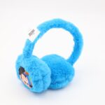 ⁦غطاء اذن شتوي فرو MICKEY MOUSE لون ازرق تركواز⁩ - الصورة ⁦3⁩