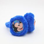 ⁦غطاء اذن شتوي فرو MICKEY MOUSE لون ازرق غامق⁩ - الصورة ⁦3⁩