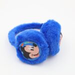 ⁦غطاء اذن شتوي فرو MICKEY MOUSE لون ازرق غامق⁩ - الصورة ⁦4⁩