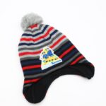 طاقية صوف مخططة FIRMAN SAM اسود