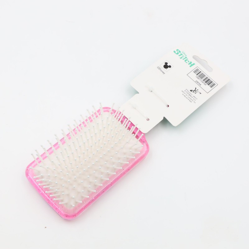 ⁦فرشاة شعر رسومات STITCH - زهري⁩ - الصورة ⁦1⁩
